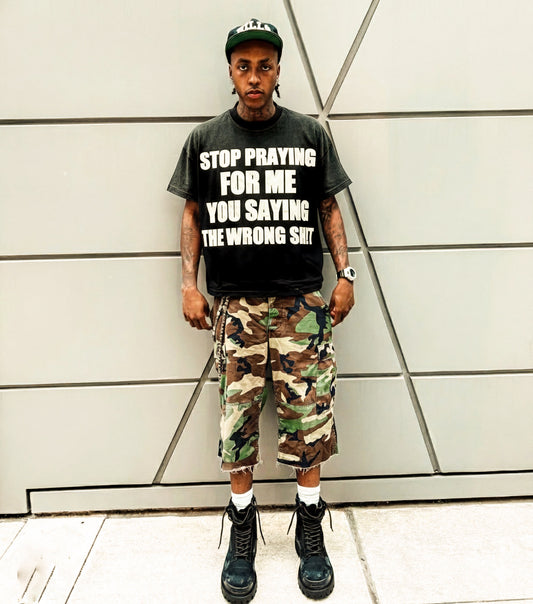 Stop Praying For Me Unisex Tee