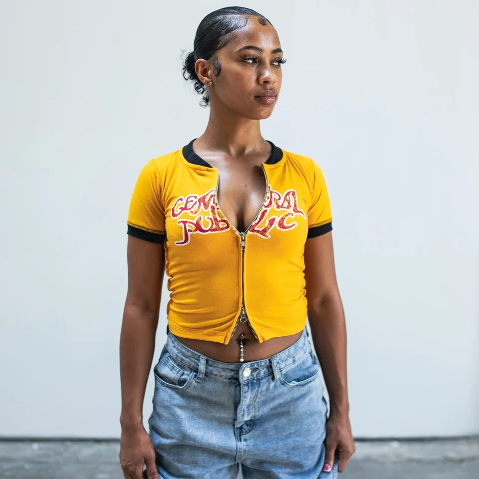 General Public Zipper Tee
