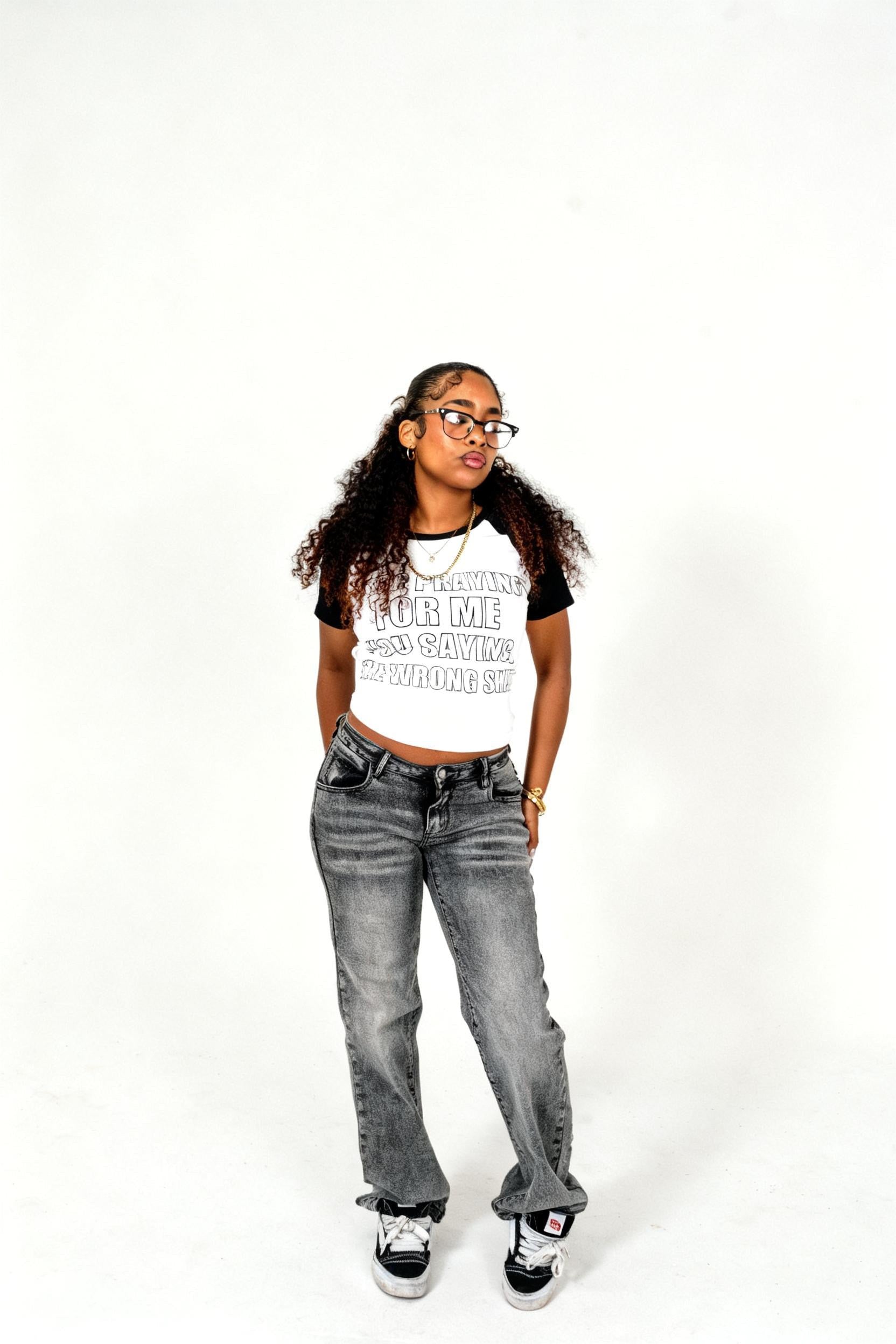Stop Praying For Me Baby Tee