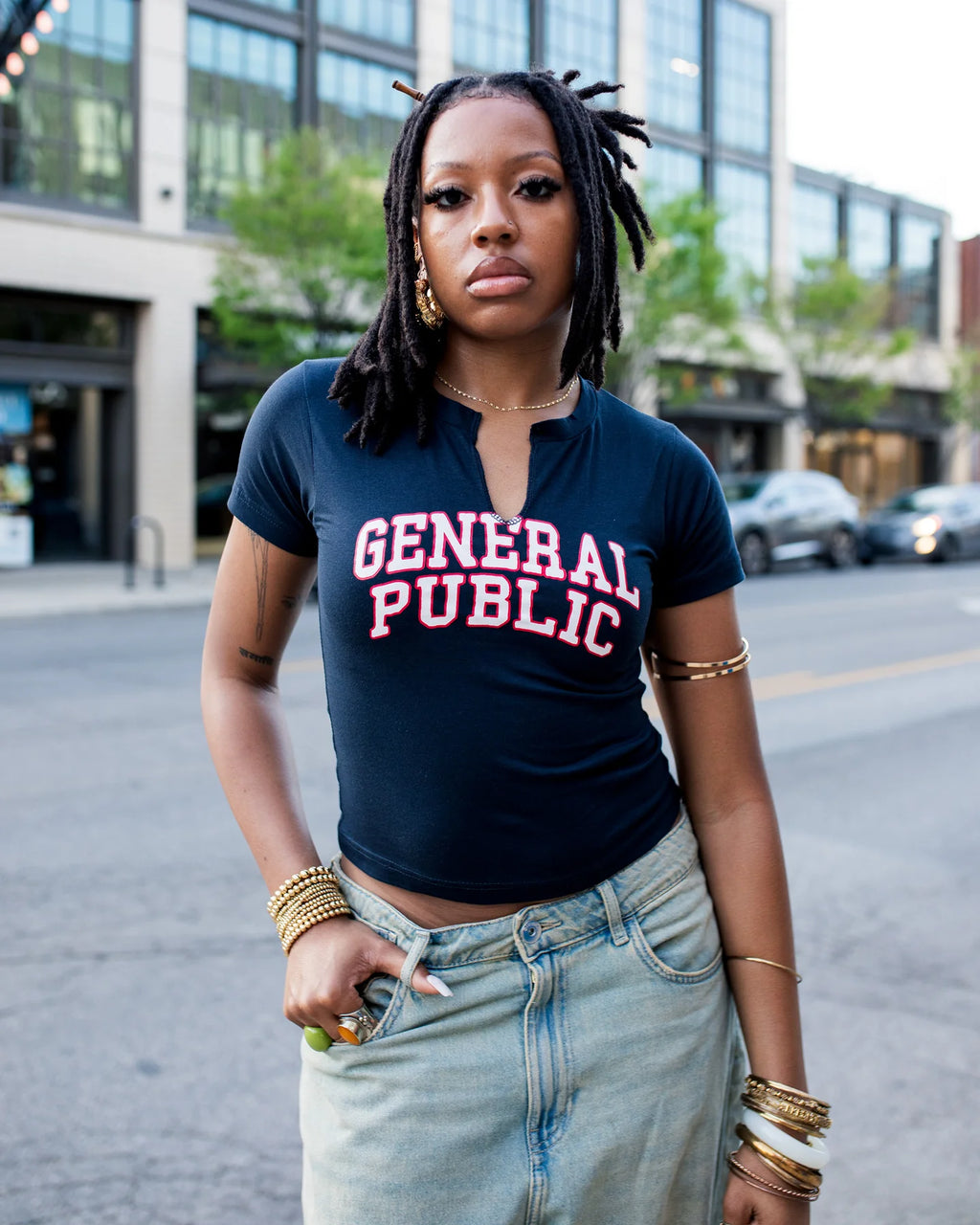 General Public Diva Slit Tee